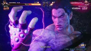 Tekken 8  Jin vs Desperate Kazuya [upl. by Farrow]