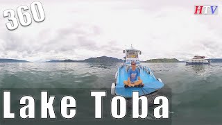 360VR Lake TobaSumatraIndonesiaTuk Tuk [upl. by Arlin]