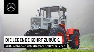 Die Legende kehrt zurück Azubis erwecken den MBtrac 6570 zum Leben [upl. by Pleasant]