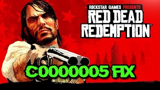 Fix Access Violation c0000005 Error In Red Dead Redemption on PC [upl. by Enelrac]