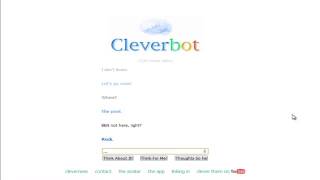 Hablando con BEN y Jadusable en Cleverbot HD 1080p Loquendo wmv [upl. by Nnylamme]