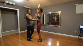 Bachata Lesson Recap Beginner and Advanced Combinations for 6417 [upl. by Jordon]