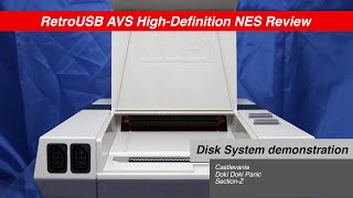 RetroUSB AVS Famicom Disk System Support Demo 720p [upl. by Kwarteng]