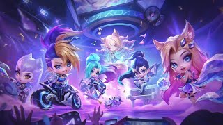 Cinematic KDA All Out Ahri Prestige Seraphine Evelynn Akali amp Kaisa Chibi  TFT Golden Spatula [upl. by Lenny2]