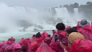 Experiencing the Niagara Falls Boat Tour [upl. by Hayilaa486]