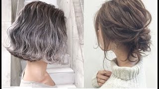 Tổng Hợp Tạo Kiểu Tóc Ngắn Uốn Cột Cho Bạn Gái Siêu Xinhl HAIRSTYLE WITH SHORT HAIR [upl. by Aymahs]