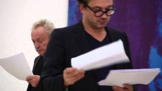 Lesung aus Paul Gauguins Noa Noa mit Udo Kier und Vincent Perez [upl. by Sordnaxela]