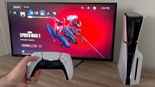 Setting Up My Spider Man 2 PS5 Slim for The First Time [upl. by Hayotal]