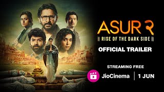 Asur 2  Official Trailer  JioCinema  Arshad Warsi  Barun Sobti  Streaming Free 1 June [upl. by Arocahs]