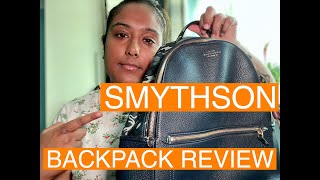 Smythson Backpack Review [upl. by Eislrahc]