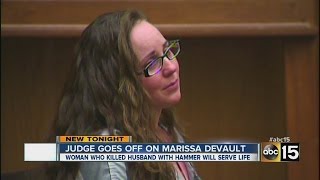 Judge speaks out at Devault sentencing [upl. by Eniksre]