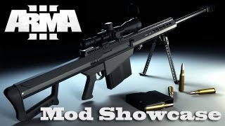 ►Arma 3 Alpha  Barrett M107 50 Cal Mod Showcaseᴴᴰ [upl. by Amilah250]