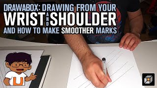 Drawabox Lesson 1 Drawing From Your Wrist and Shoulder [upl. by Avuha]