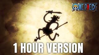 One Piece  Drums of Liberation x Overtaken 1 HOUR VERSION [upl. by Lovash885]