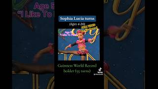 Sophia Lucia Turns revolution part 1 of 3  dancemoms pirouettes [upl. by Nosahc726]