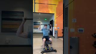 Seated Double Rope Face Pull [upl. by Arbma640]