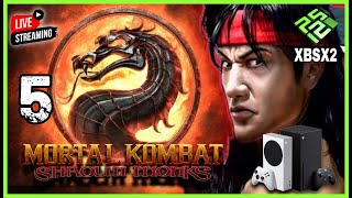 🔴LIVE  XBSX2  SEGUIMOS CON MORTAL KOMBAT SHAOLIN MONKS  XBOX SERIES S  PARTE 5 [upl. by Bunny]