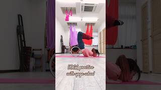 YOGA practice with yoga wheel [upl. by Modestine]