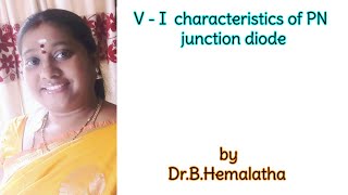 V I characteristics of PN junction diode experiment [upl. by Dasie]