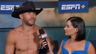 Donald Cerrone No one knew this was my last fight except me UFC276  ESPN MMA [upl. by Emelin305]