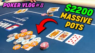 Massive Multiway Pots In 2200 Wynn Classic  Jack Vlogs 8 [upl. by Lolanthe39]