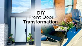 Transform Your Front Door With This Easy Diy Makeover [upl. by Elocaj]