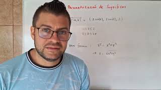 Parametrización de Superficies Un ejercicio FÁCIL hecho de 2 maneras distintas [upl. by Arraet]