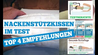 Nackenstützkissen Test  Top 4 Empfehlungen der besten Nackenkissen [upl. by Adnomar]