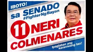 Rep Neri Colmenares at Baguio City [upl. by Ulla]