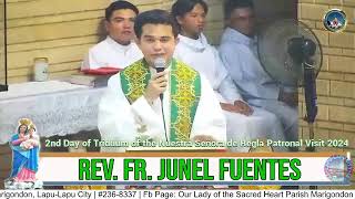 Homily 2nd Day of Triduum of the Nuestra Señora de Regla Patronal Visit 2024 Rev Fr Junel Fuentes [upl. by Wera661]