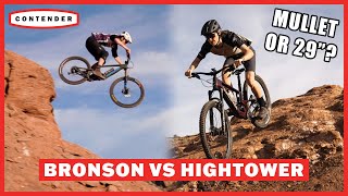 Santa Cruz Bronson VS Hightower  Ride Review  Contender Bicycles [upl. by Mita]