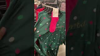 CHRISTMAS PAJAMAS Walmart shortsfeed christmas short shopwithme storewalkthrough [upl. by Feodora]