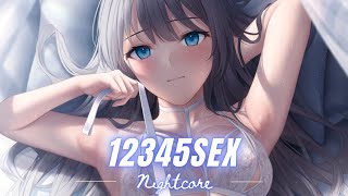 「Nightcore」— 12345SEX  UPSAHL Lyrics [upl. by Dloreg]