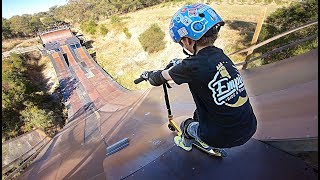 7 YEAR OLD vs BIGGEST RAMP IN AUSTRALIA [upl. by Kahcztiy]