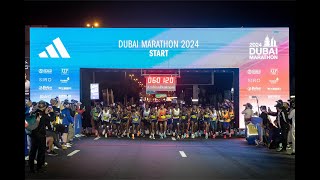 Highlights from the Dubai Marathon 2024 [upl. by Wolford145]