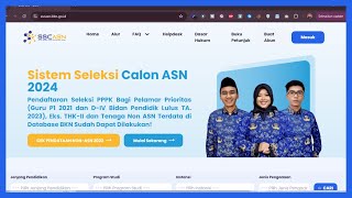 CARA CEK JUMLAH PELAMAR FORMASI CPNS [upl. by Basilius]