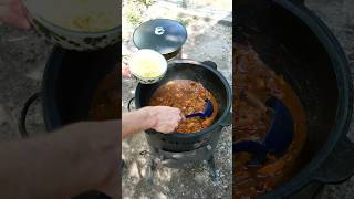 lagman kazan rezept food rindfleisch cooking grillen bbq [upl. by Xer]