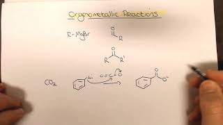 Chemistry 2  Organometallic reactions [upl. by Newhall]