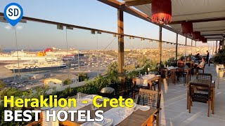 Best Hotels in Heraklion Crete  Greece [upl. by Ruff714]