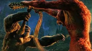 Kong vs Scar King fight scene🥵🔥 Godzilla vs Kong 2  The new empire [upl. by Shoifet672]