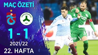 Trabzonspor 11 GZT Giresunspor MAÇ ÖZETİ  22 Hafta  202122 [upl. by Therron]