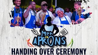 Men In Aprons Handover Ceremony to the Cardin Home [upl. by Nylinnej]