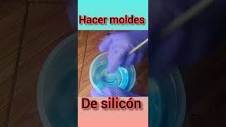 como hacer moldes de silicón para velas jabones o mini macetas de cemento [upl. by Ulphia336]