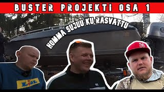 Veneprojekti tulille osa 1  Busteriin hissiä sumppua mattoa ym [upl. by Anatlus430]