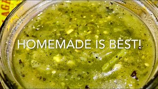 Awesome Mexican Green Chili Sauce  Anaheim or Cubanelle roasted Green Gravy [upl. by Sanderson]