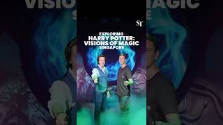 Exploring Harry Potter Visions Of Magic in Singapore harrypotter [upl. by Lemal]