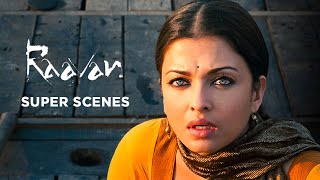 Sita under the control of Raavana   Raavan Movie Scenes  Abhishek Bachchan Aishwarya Rai Vikram [upl. by Kcired]