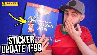 RUSSIA 2018 STICKER ALBUM Update 199 [upl. by Kolivas151]