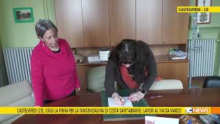 Castelverde CR oggi la firma per la tangenzialina di Costa Sant’Abramo lavori al via da marzo [upl. by Ynnaffit234]