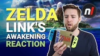 Zelda Links Awakening On Nintendo Switch  Trailer Reaction [upl. by Enyleve]